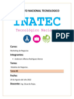 Marketing de Negocios Tarea #2