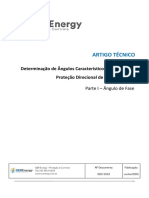 Artigo - Determinação de Ângulos Característicos (67 Fase)