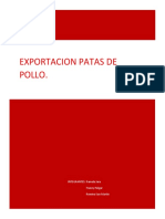 Exportacion Patas de Pollo