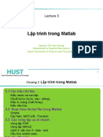 Matlab Lecture 3 - Lap Trinh Voi Matlab