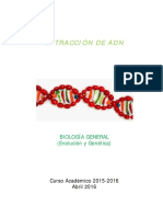 Prácticas Genéticas. Extración ADN. Abril 2016. Alumnos.