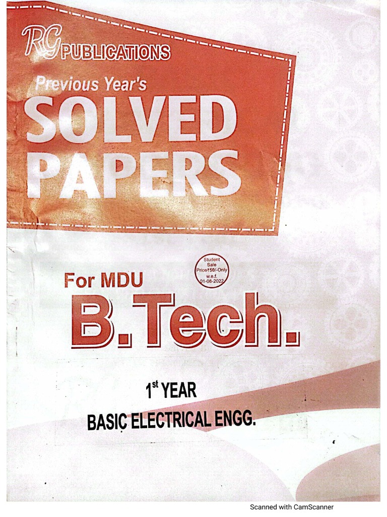 Bee 2nd Semester R.G CSE-A | PDF