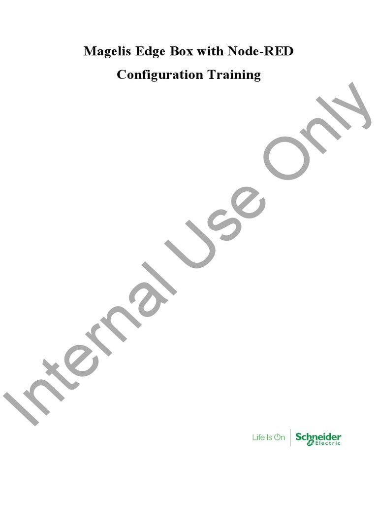 Node-RED Configuration for IIoT | PDF | Internet Of Things | Computer ...