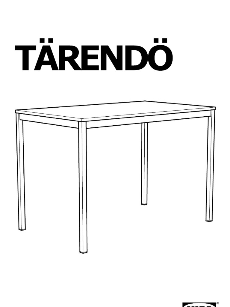 Tarendo table PDF