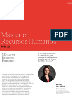 Máster en Recursos Humanos