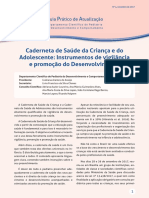 Caderneta Da Saude Da Criança e Do Adolescente - SBP