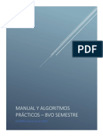 Manual y Algoritmos Prácticos - 8vo Semestre