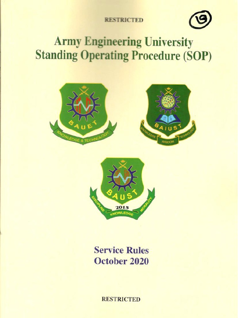 Service Rules | PDF
