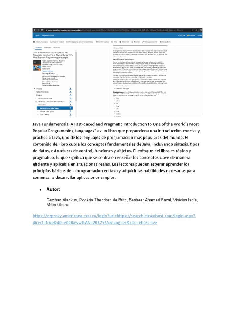 Java Fundamentals | PDF | Java (lenguaje de programación) | Lenguaje de ...
