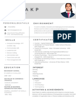 Grey Clean CV Resume Photo