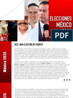 Reporte de Reputación de Los Candidatos en Las Elecciones en México Abril 2023