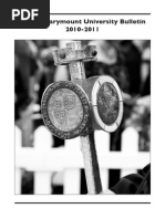 Bulletin 2010-2011