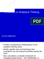 Reading Session 4 Analytical Thinking Training