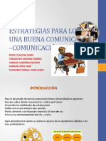 Estrategias para Lograr Una Buena Comunicación - Comunicación