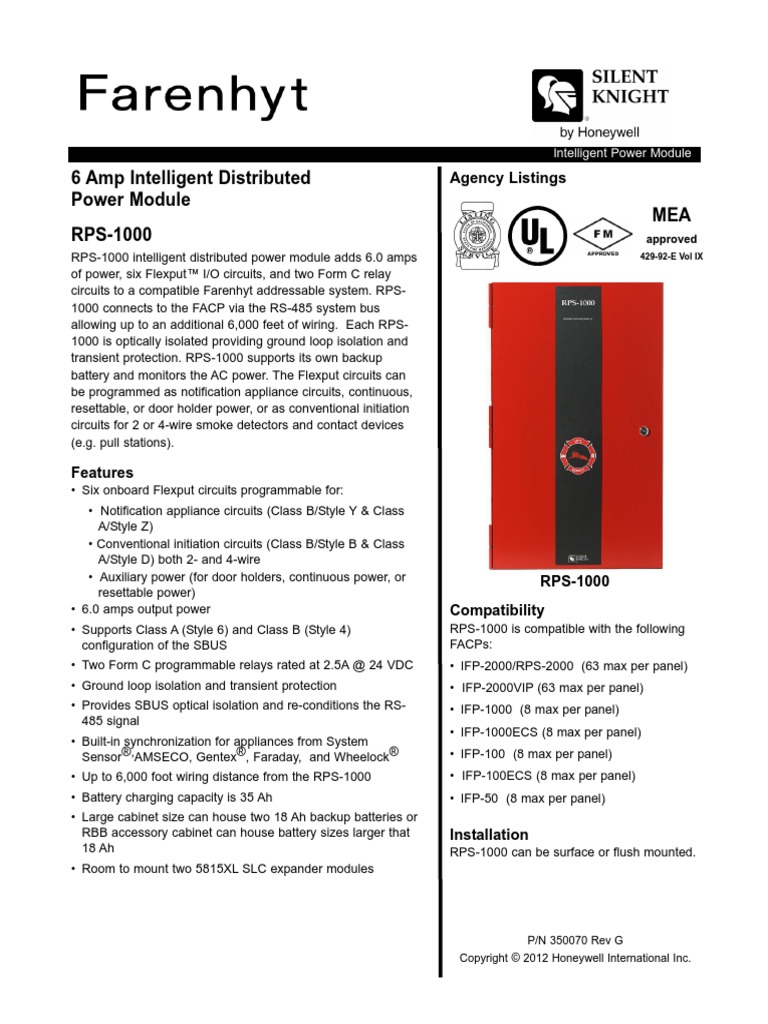 Rps 1000 PDF Electric Power Information And Communications Technology