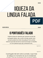 Riqueza Da Linha Falada