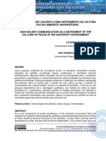 CNV Como Instrumento Da Cultura de Paz No Ambiente Universitario - Ribeirotoledo2022