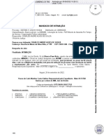 3239/2022/MND Mandado de Intimação: Processo Eletrônico