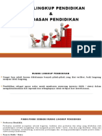 Ruang Lingkup Dan Landasan Pendidikan (Dasar-Dasar Kependidikan)