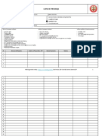 Lista Presença - Brigada de Incêndio