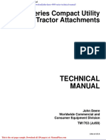 John Deere 4000 Series Technical Manual