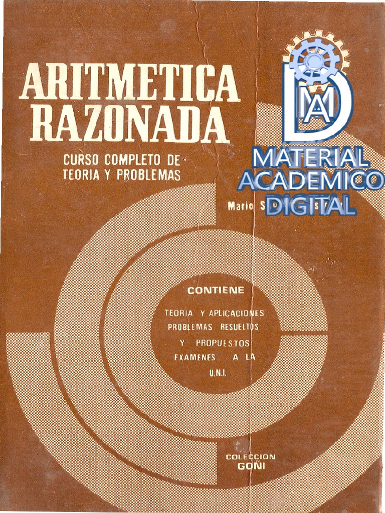 Aritmetica Coleccion Goñi Antiguo0388 | PDF