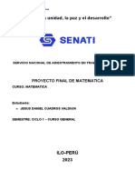 Proyecto Final de Matematica (Senati)
