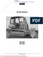 Case Dozers 650k 750k 850k Tier 2 Service Manual