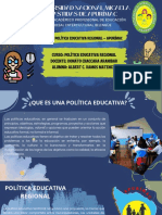 Política Educativa Regional (Apurimac)