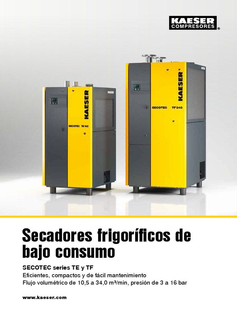 Secadores Frigoríficos SECOTEC KAESER | PDF | Uso eficiente de energía ...