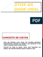 Cistos e Tumores Odontogênicos