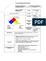 Archhoja de Seguridad - AMONIO CUATERNARIO