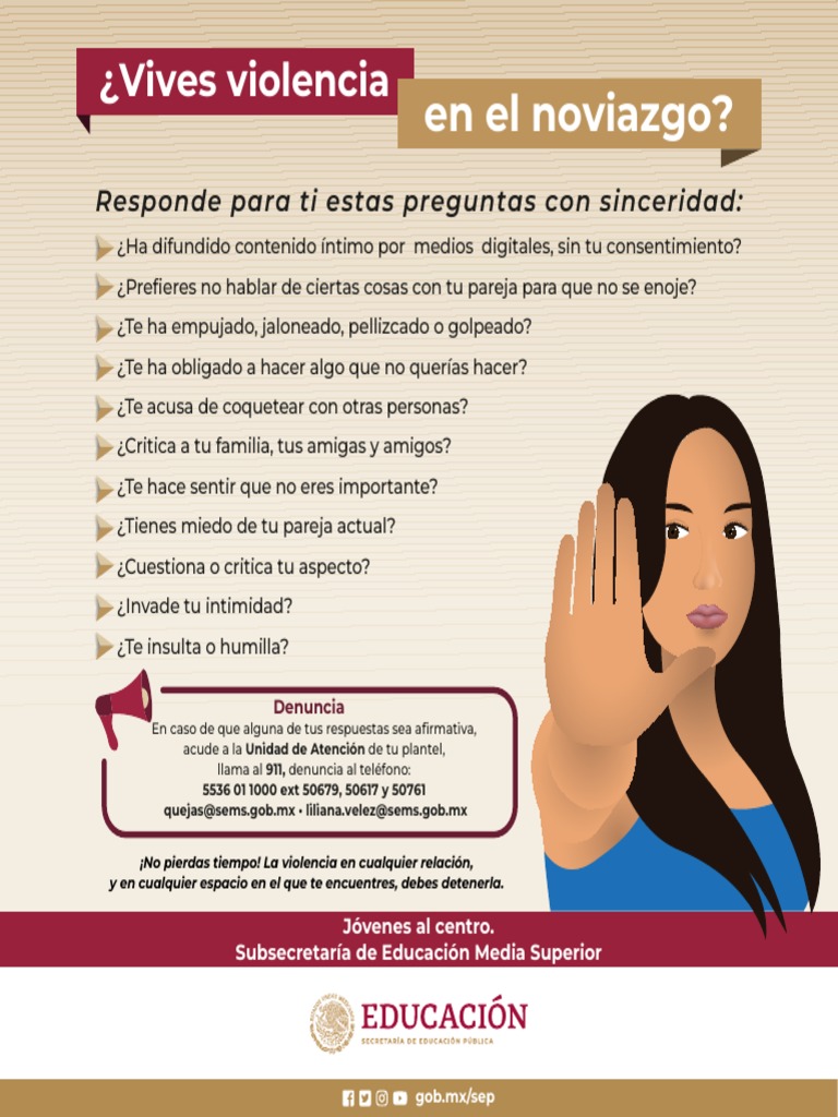 Prevención de la Violencia en Noviazgos | PDF