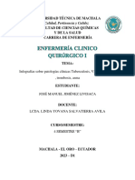 Infografías Sobre Patologías Clínicas Tuberculosis, VIH, Aneurisma, Trombosis, Asma