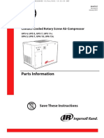 Parts Information: Contact-Cooled Rotary Screw Air Compressor