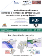 Procesos de Evolución Magmática Como Porf Cu Au