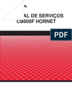 HONDA CB 600f Hornet 2004 2005 Manual de Serviço
