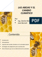 LAS ABEJAS Y EL CAMBIO CLIMÁTICO. Por - Ing. Danilo Román Plata. José Barnett