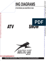 Arctic Cat 2000 Thru 2009 Atv and Snowmobilesnow Wiring Diagrams