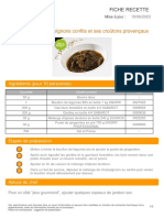 Mitonne de Champignons Confits Et Ses Croutons Provencaux - 0000005 Es - Technical