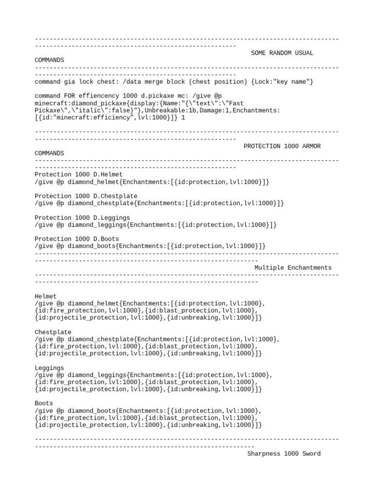 Postgresql Commands For Minecraft