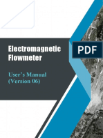 Electromagnetic Flow Meter Manual