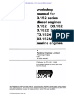 Perkins 3 152 Series Workshop Manual