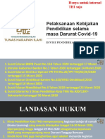 Pelaksanaan Kebijakan Pendidikan Selama Masa Darurat Covid-19