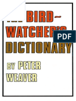 The Birdwatchers Dictionary (Poyser Monographs)