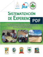 Sistematización de Experiencias Valle de Sensenti