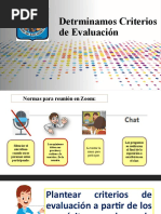 Criterios de Evaluacion Diapositiva