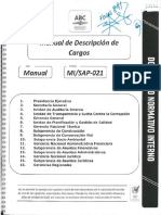 Manual de Descripción de Cargos