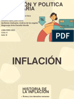 Inflación y Politica Monetaria 