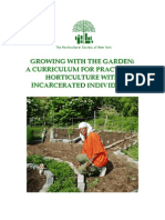 Practicing Horticulture with Incarcerated Individuals